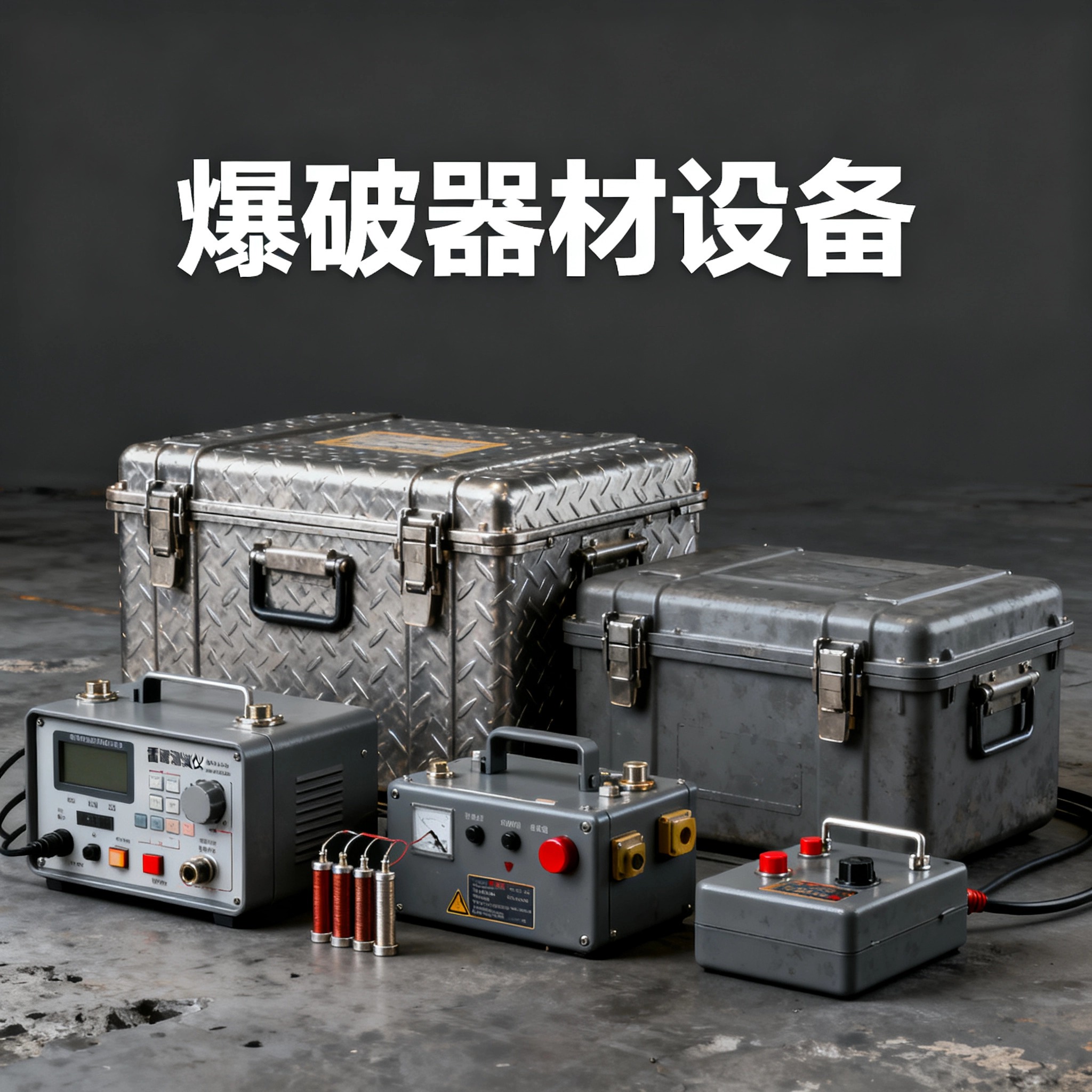 青松乡爆破工程师的“兵器库”：常用器材一册通